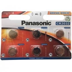 Panasonic Cr2032 3v Lithium Knapbatteri   Stk