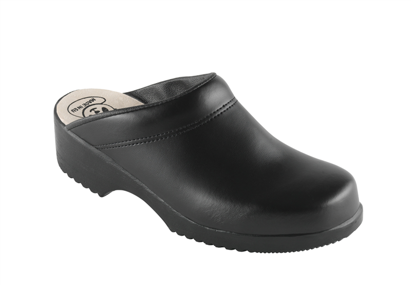 Træsko Uden Kap Panda Sort Str  35