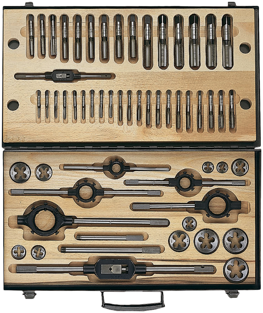 Gevindskæresæt Tomme 54 Dele