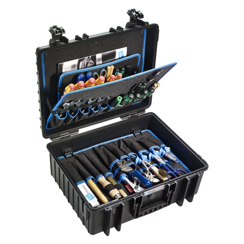 Jumbo 6700 Værktøjskuffert Med Lommer 535x360x195 Mm Volume: 38   Model 117 19