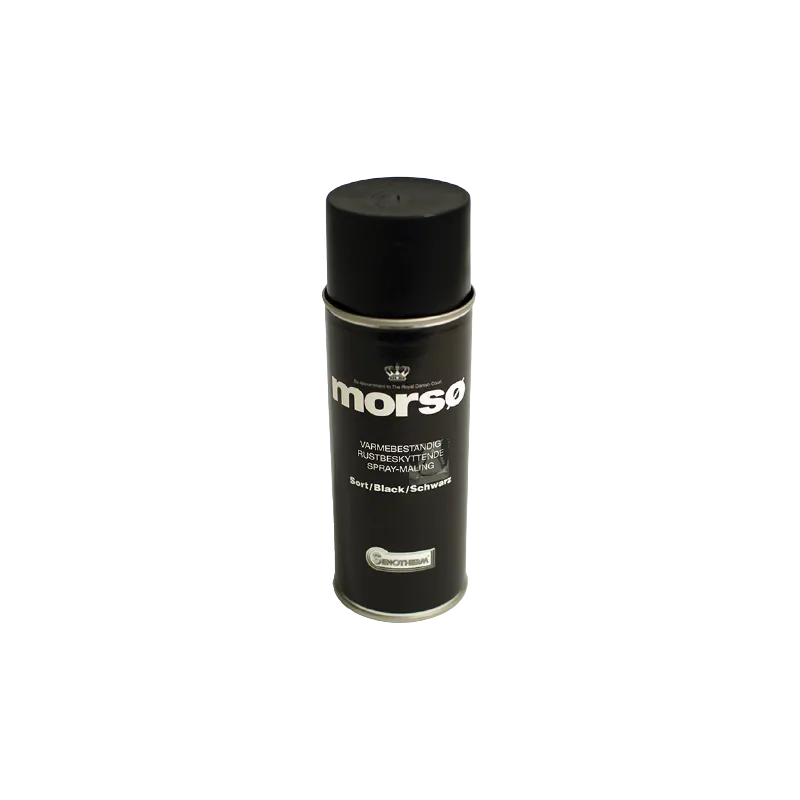 Morsø Senotherm Maling 400ml  Sort Sort