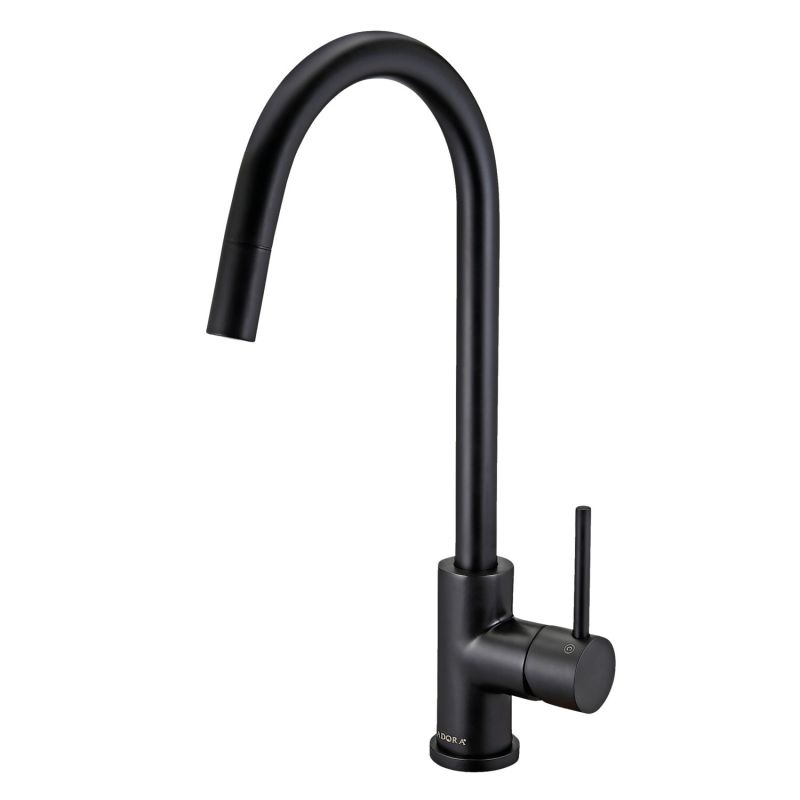 Adora Imperia Flex Kv Armatur Udtræk Black