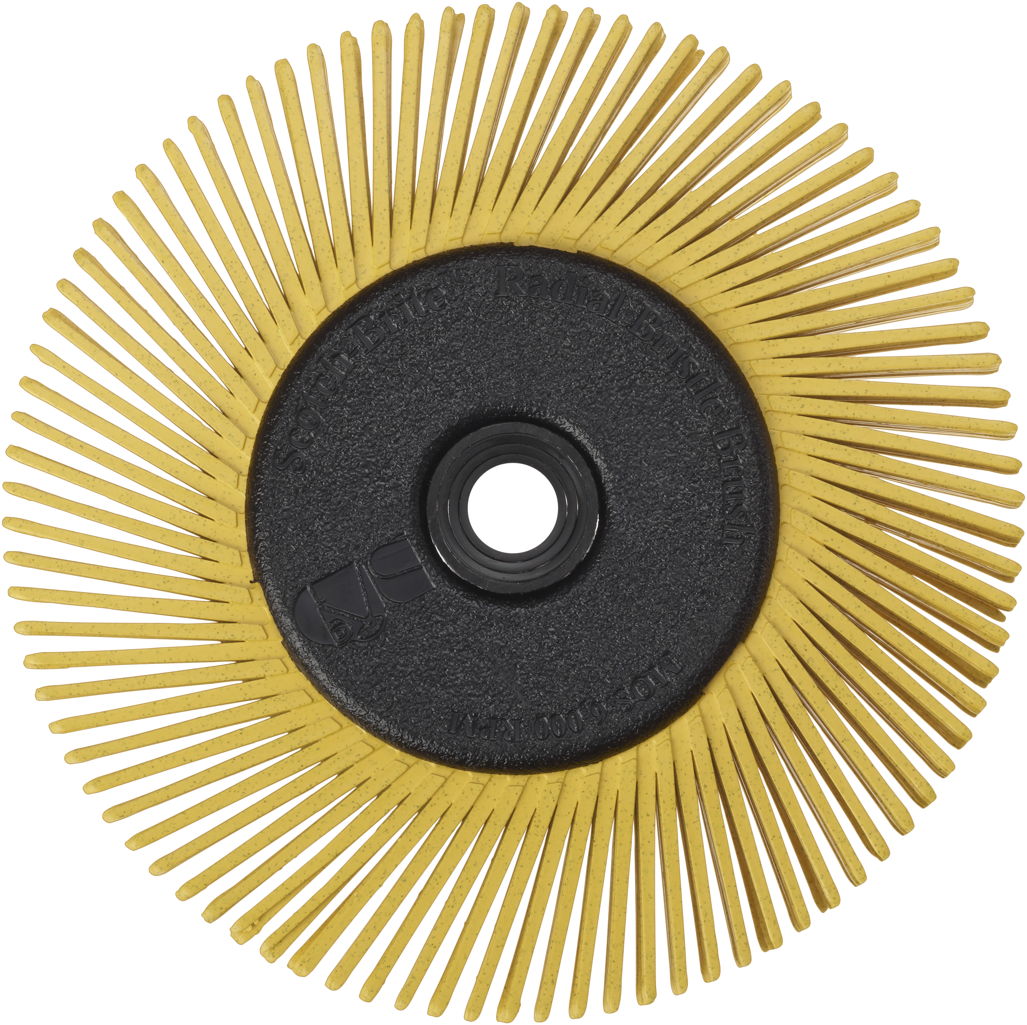 Bristle Radialbørste Bb-zb Type   P80 Gul 150mm