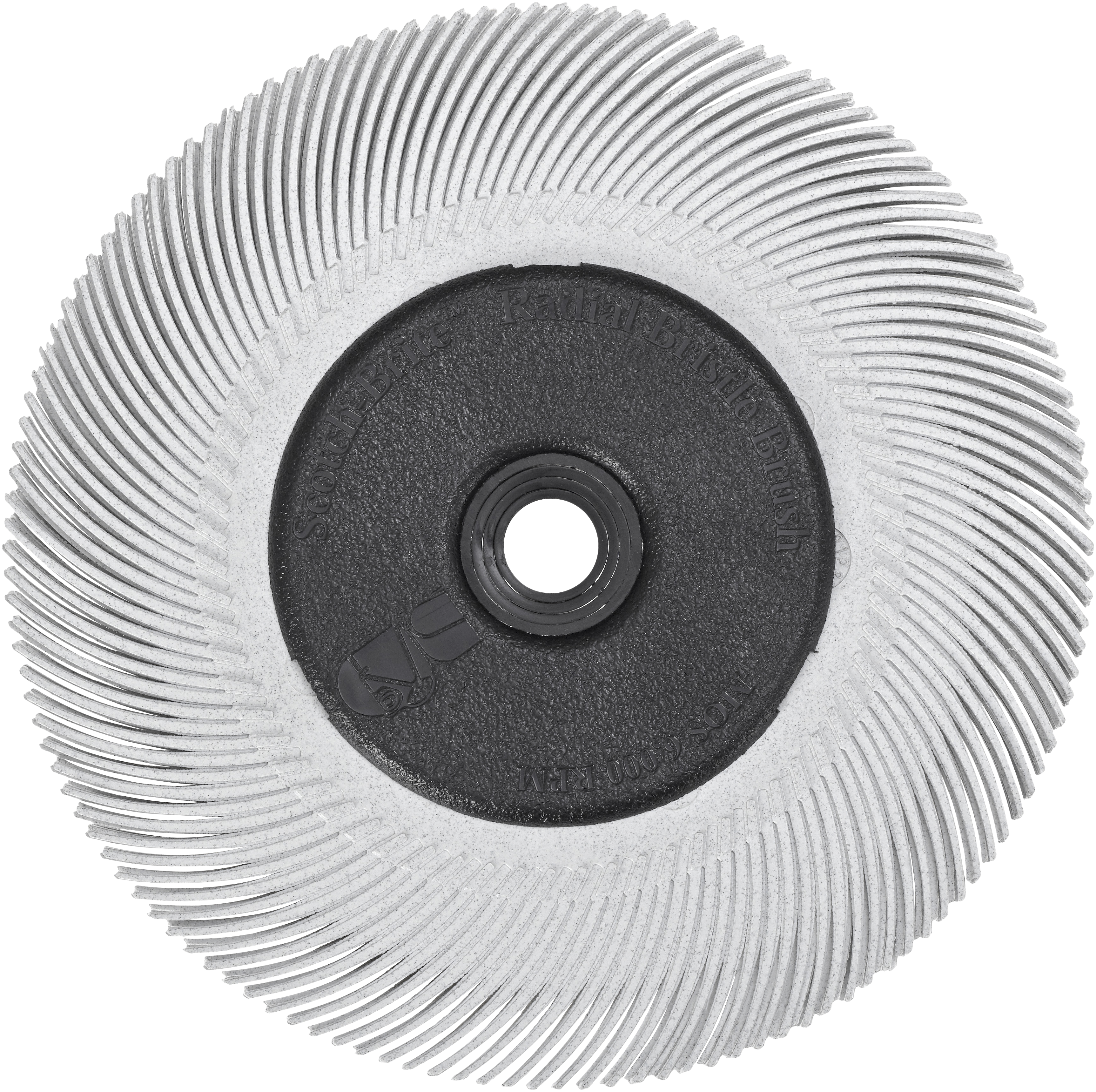 Bristle Radialbørste Bb-zb Type   P120 Hvid 200mm