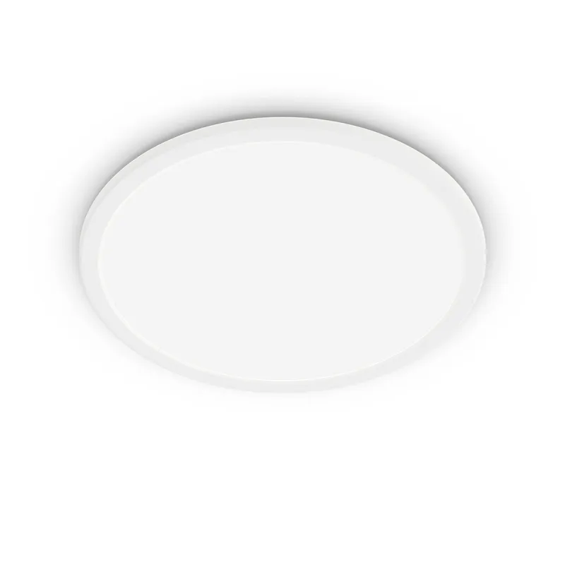 Philips Superslim Funktionel Led Loftlampe Hvid Metal Plastik Cl550 Rd 15w 40k Wvip4406 Rustfritstål