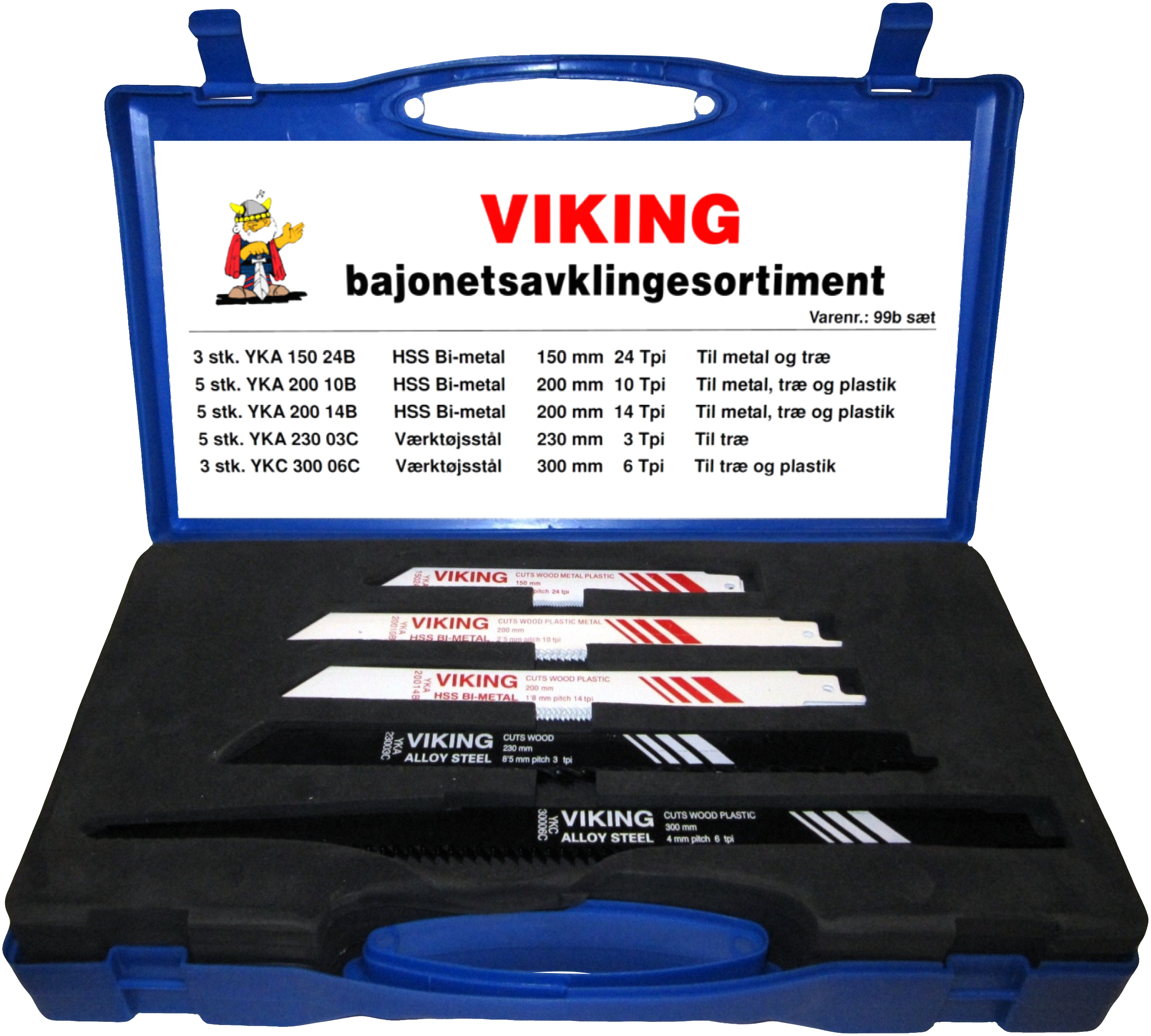 Viking Bajonetsavklinger Sæt   21