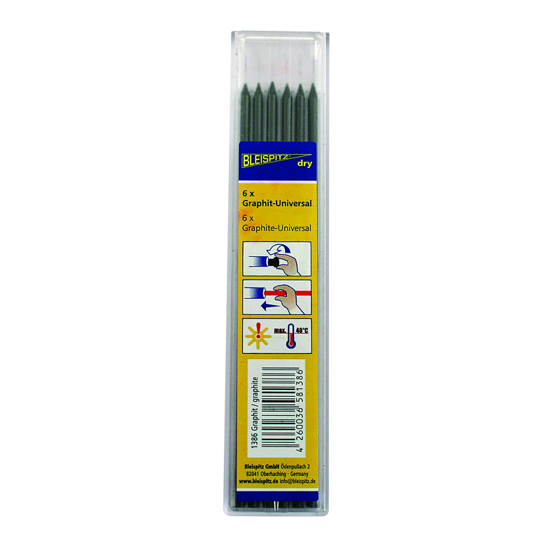 Blystifter For Dybhulspen Dry  Grafit  Pk     Stk
