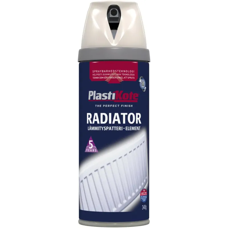 Plasti Kote Twist Radiator 26101 Creme Magnolia 400ml