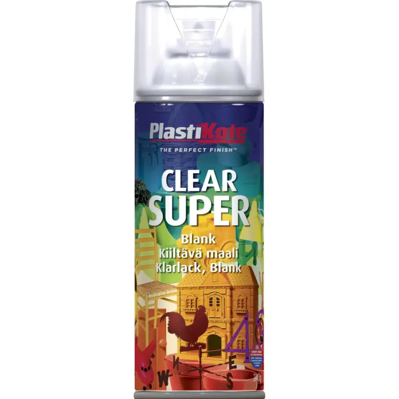 Plasti-kote Pk Super 1138 Klar Acryl 400ml