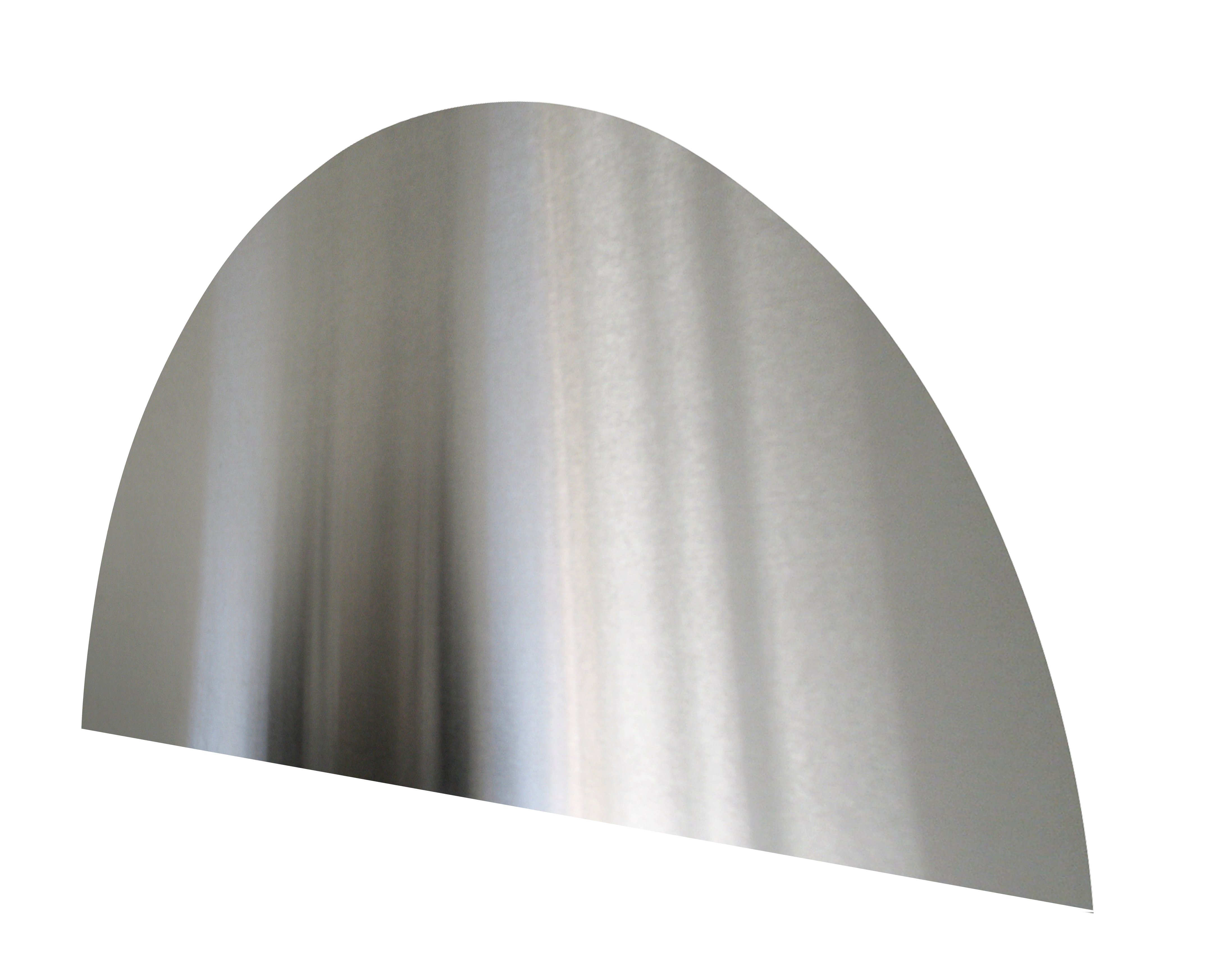 Stænkplade Buet 800x400 Mm  Rustfri