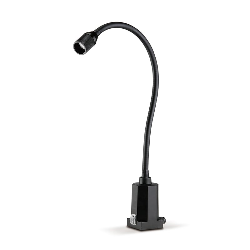 Wrkpro Led Maskinlys  Quot Echo Quot  Med 500 Mm Flex Arm Ac 100v-240v