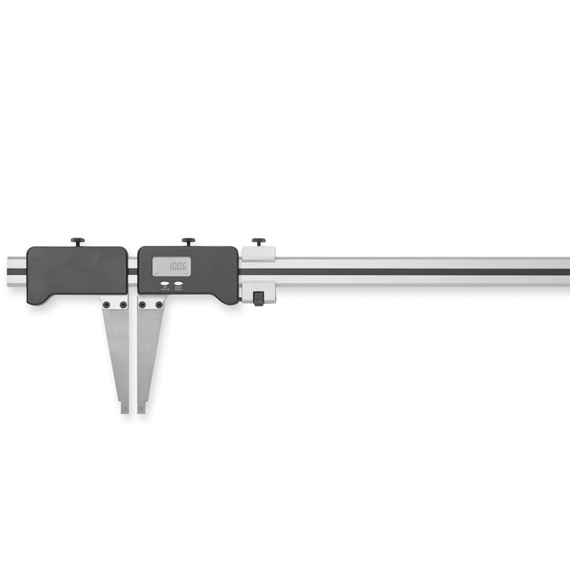 Aluminium Digital Duo Skydelære 500x0 01 Mm  200 Mm Kæbe