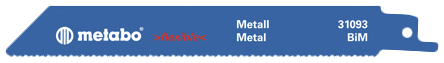 Bajonetsavkl  Til Metal 150mm Bim 14tpi Flex Pk