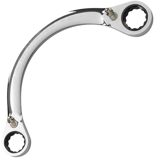 Bato Gearwrench Ringskraldenøgle Half Moon 10x12mm