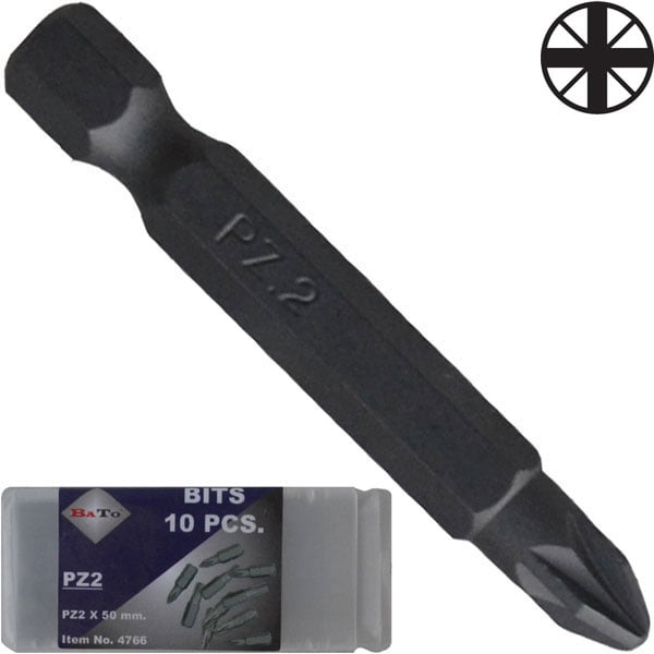Bato     Quot  Bits Pz3   50mm  10 Stk  Pk