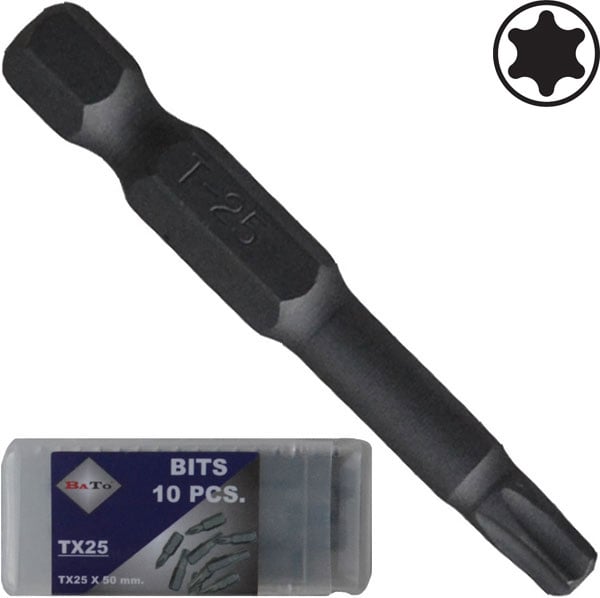 Bato     Quot  Bits Torx 10   50mm  10 Stk  Pk