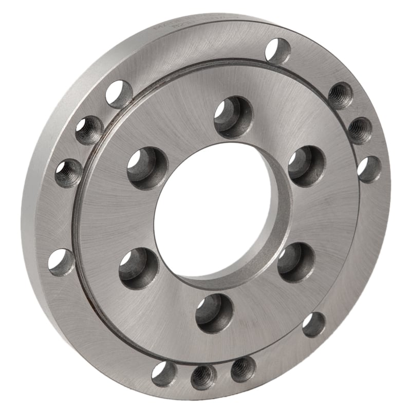 Bison Adapter ø160 Mm Din 55026 For Centrerpatron Med Flange Position Din 6350 Kgl     8210-160-5a2-