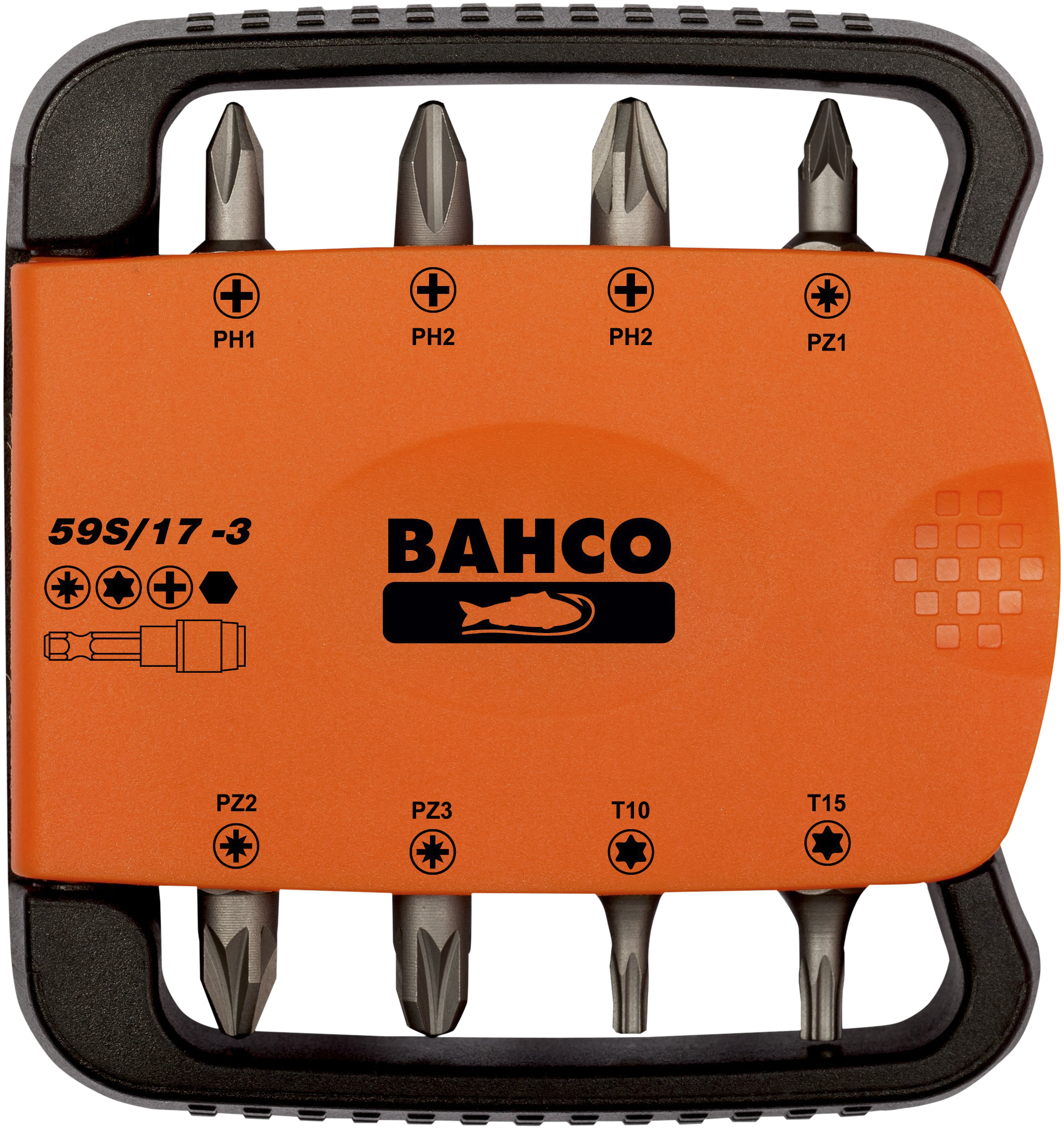 Bitssæt 59s 17-  Pz Ph Torx Hex 17d