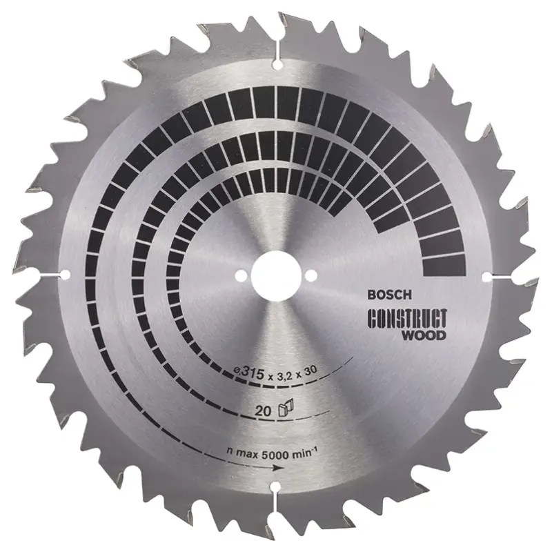 Bosch Rundsavsklinge Const Wood 315x3 5x30mm 24t 2608640701