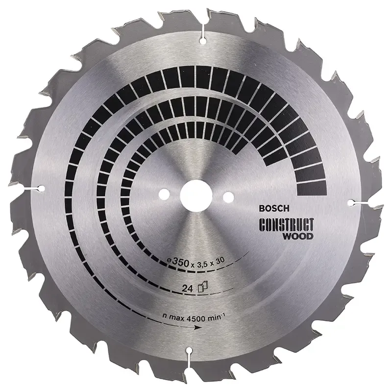 Bosch Rundsavsklinge Const Wood350x3 5x30mm 24t 2608640692