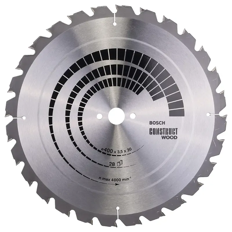 Bosch Rundsavsklinge Const Wood 400x3 5x30 Mm 28tdr 2608640693