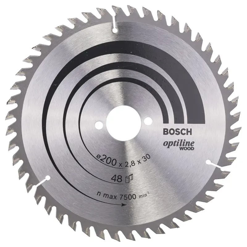 Bosch Rundsavsklinge Optiline 200x2 8x30 Mm 48 Tdr 2608640620
