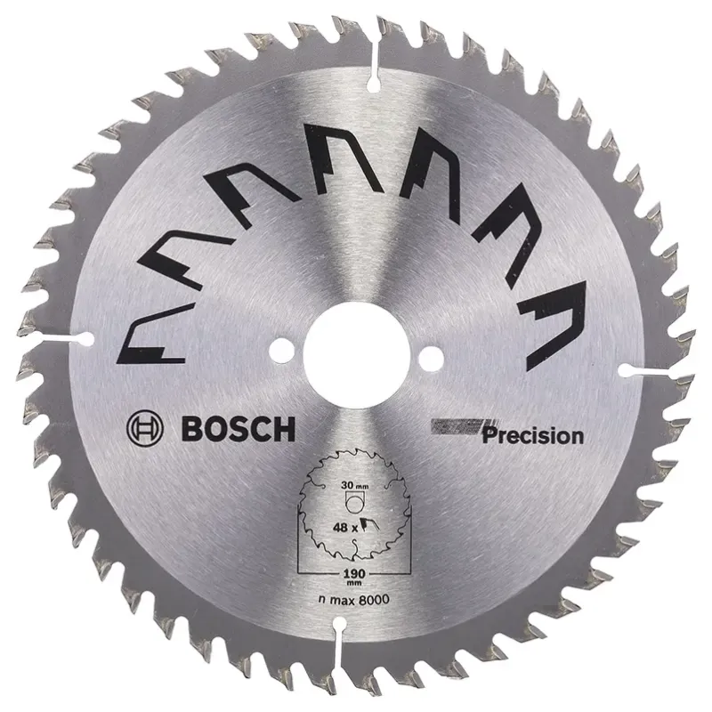 Bosch Rundsavsklinge Precision 190x2x30mm T48 2609256870