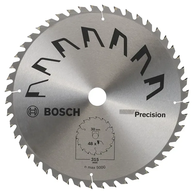 Bosch Rundsavsklinge Precision 315x3 2x30 Mm 48 Tdr 2609256937