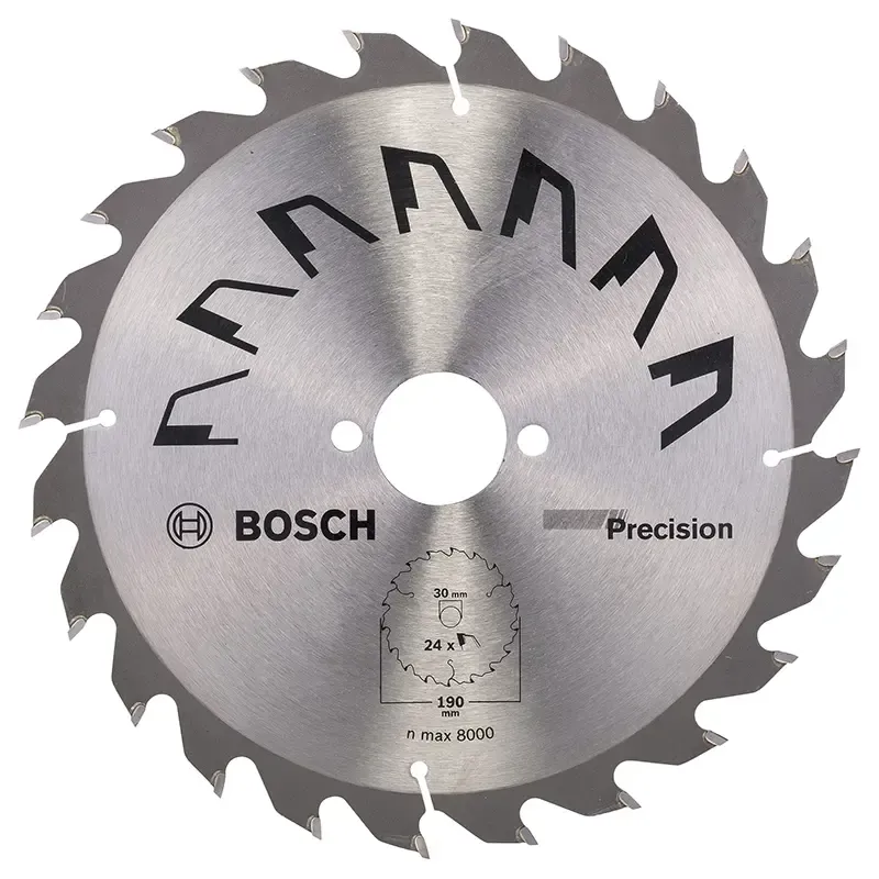 Bosch Rundsavsklinge Precision ø190x2x30mm T24 2609256869