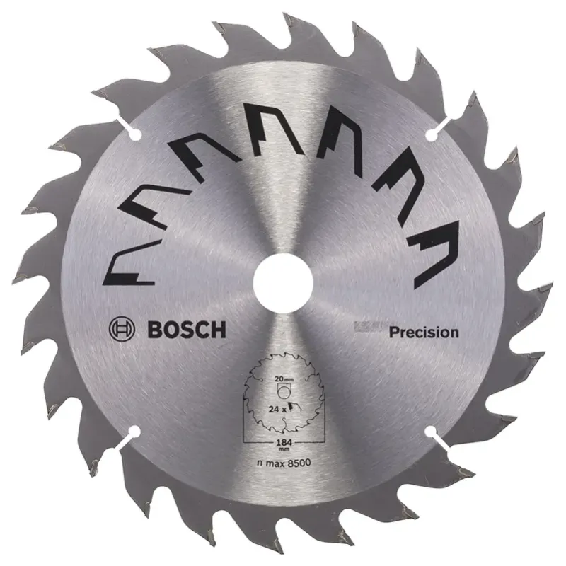 Bosch Rundsavsklinge Precision ø184x2x16mm T24 2609256863