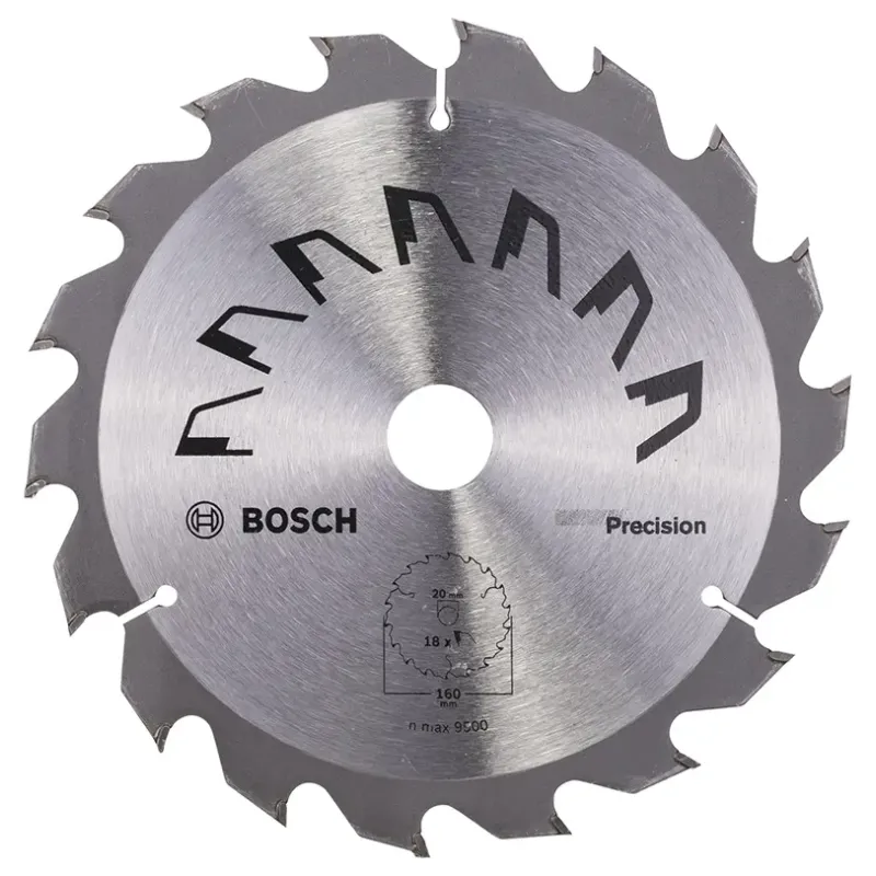 Bosch Rundsavsklinge Precision ø160x2x20 16 T18 2609256855