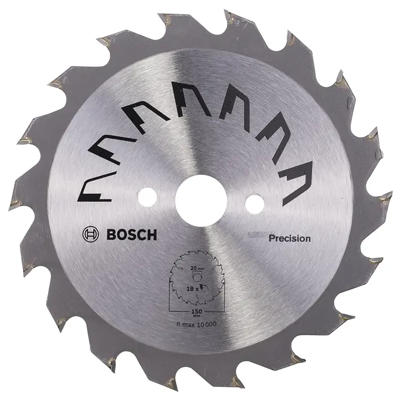 Bosch Rundsavsklinge Precision ø150x2x20 16 T18 2609256852