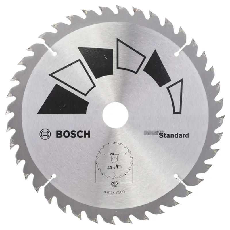 Bosch Rundsavsklinge Stand ø205x2 2x24 18 16mm T40 2609256822