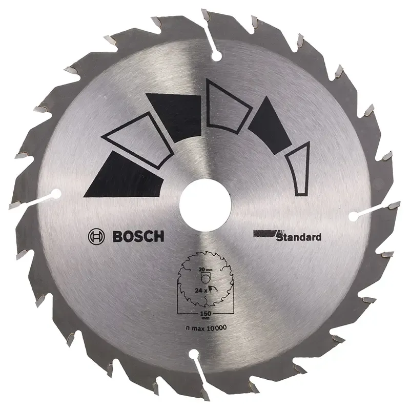 Bosch Rundsavsklinge Stand ø150x2 2x20 16mm T24 2609256806