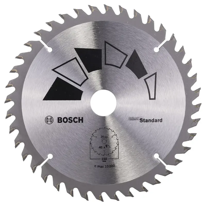 Bosch Rundsavsklinge Stand ø150x2 2x20 16mm T40 2609256807