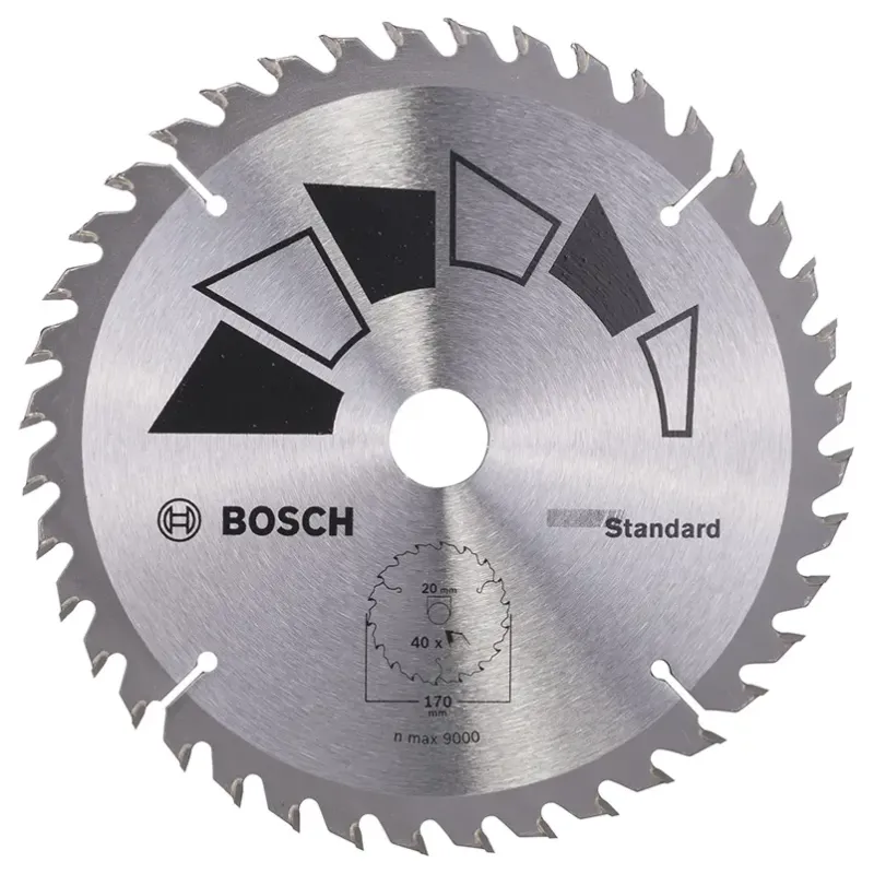 Bosch Rundsavsklinge Stand ø170x2 2x20 16mm T40 2609256813