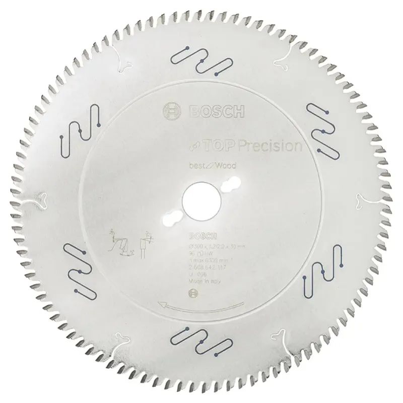 Bosch Rundsavsklinge Top Precw 300x3 2x30mm 96t 2608642117