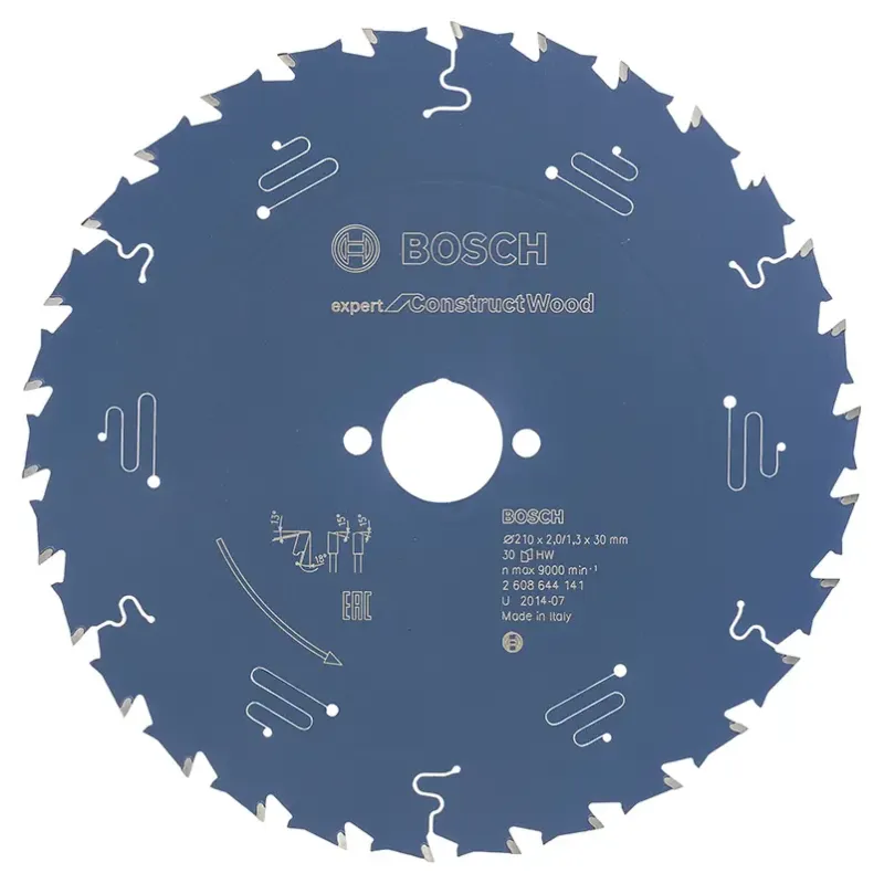 Bosch Rundsavsklinge 210x30x2mm 30t Exp Constructwo 2608644141