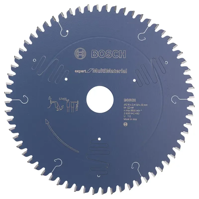 Bosch Rundsavsklinge 216x2 4x30mm 64t Exp Multi 2608642493