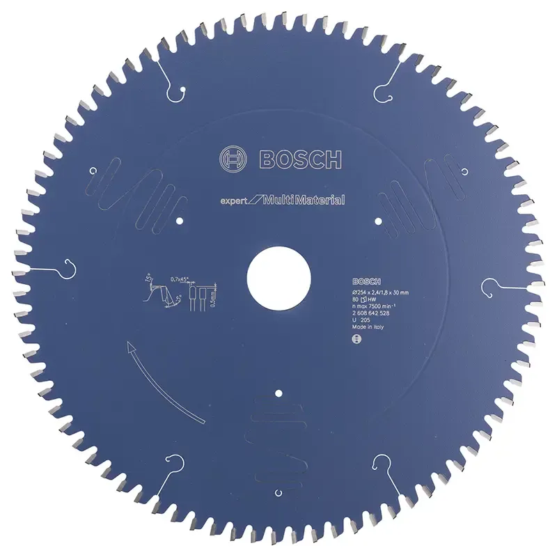 Bosch Rundsavsklinge 254x2 4x30mm 80t Exp Multi 2608642528