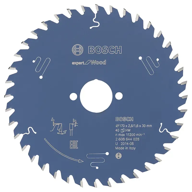 Bosch Rundsavsklinge 170x30x2 6mm 40t Exp Wood 2608644028