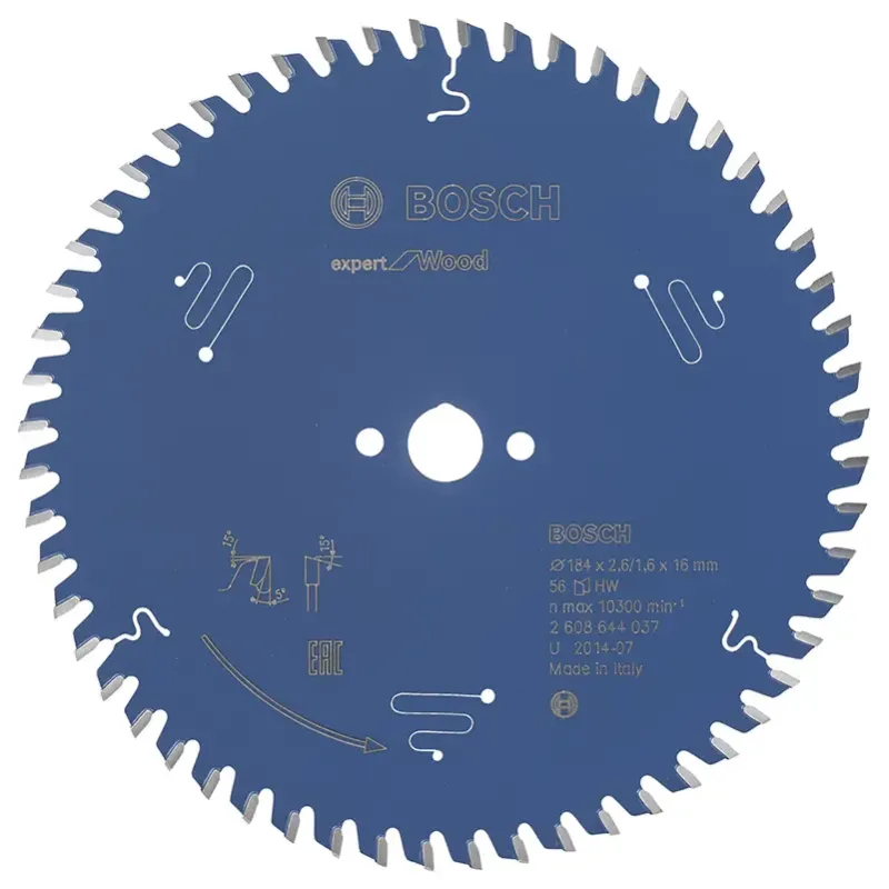 Bosch Rundsavsklinge 184x16x2 6mm 56t Exp Wood 2608644037