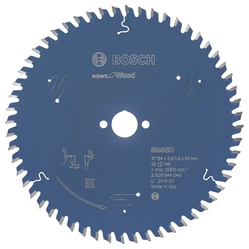Bosch Rundsavsklinge 184x20x2 6mm 56t Exp Wood 2608644040