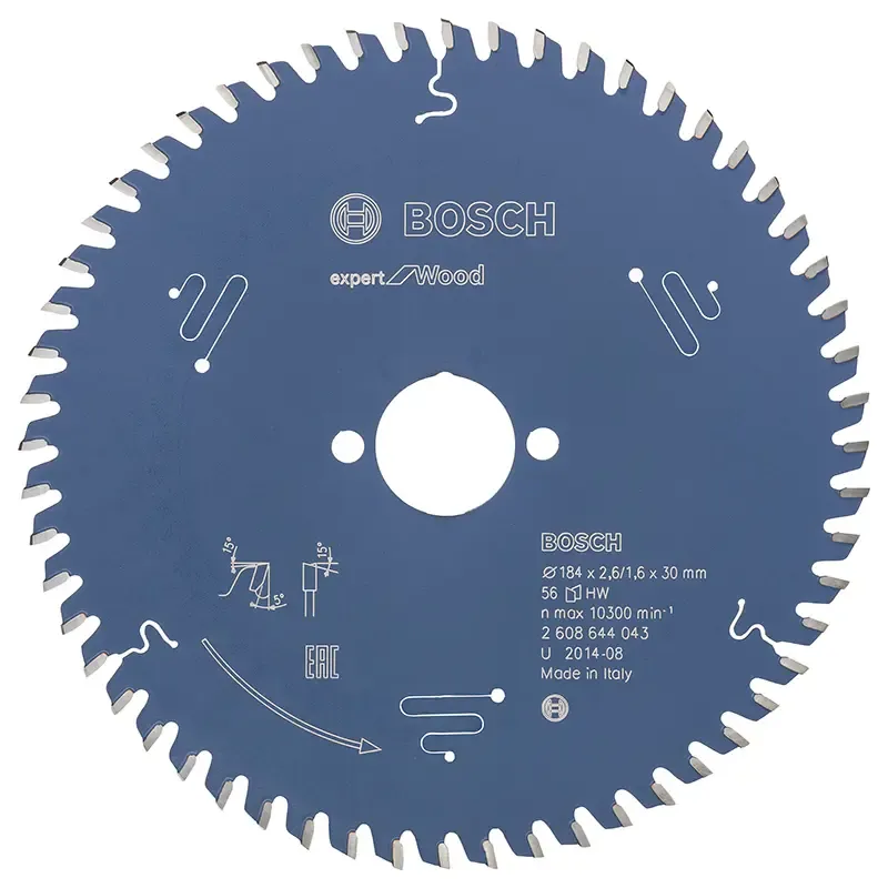 Bosch Rundsavsklinge 184x30x2 6mm 56t Exp Wood 2608644043
