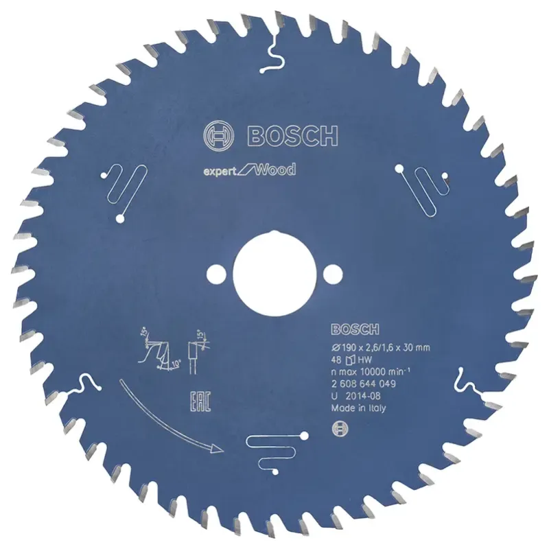 Bosch Rundsavsklinge 190x30x2 6mm 48t Exp Wood 2608644049