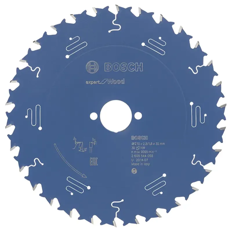 Bosch Rundsavsklinge 210x30x2 8mm 30t Exp Wood 2608644058