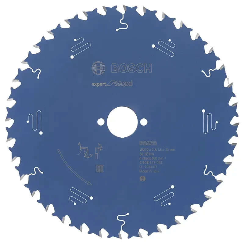 Bosch Rundsavsklinge 230x30x2 8mm 36t Exp Wood 2608644062