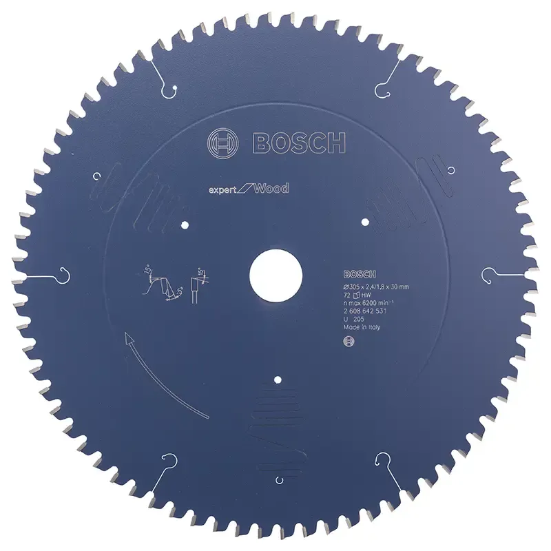 Bosch Rundsavsklinge 305x2 4x30mm 72t Exp Wood 2608642531