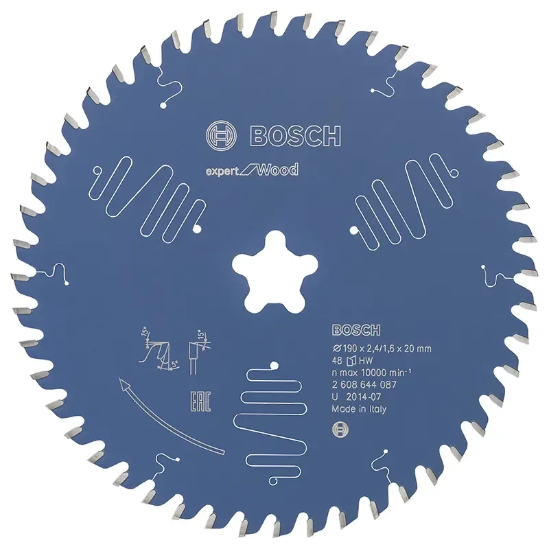 Bosch Rundsavsklinge 190xfastfixx2 4mm 48t Exp Wood 2608644087