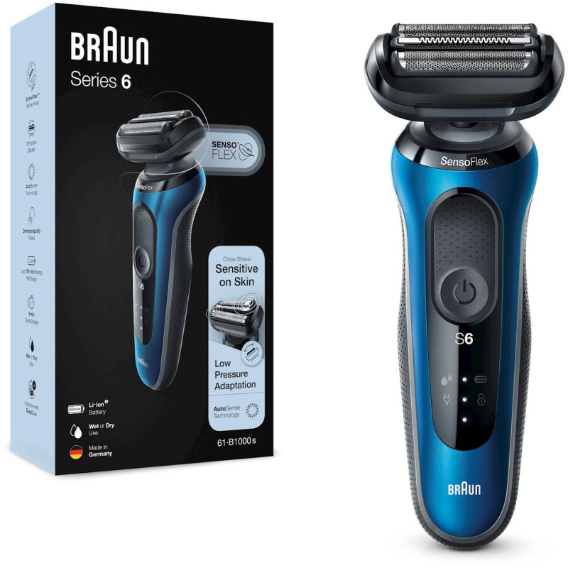 Braun 61-b1000s Blue Herreshaver